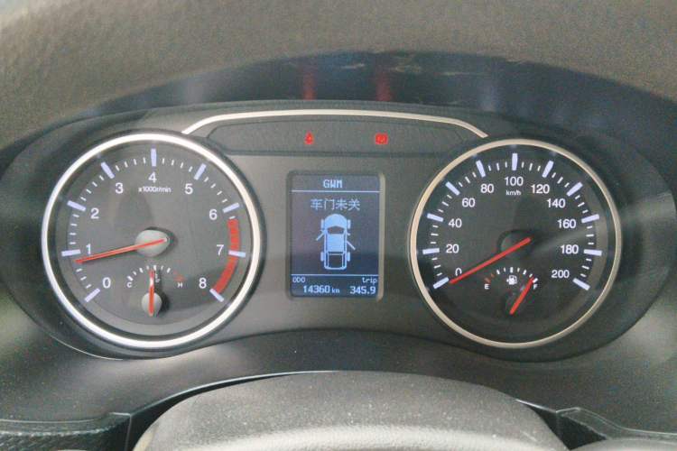 Used Great Wall Wingle 5 2021 2.4L Gasoline Two-Wheel-Drive Entry-Level Long Cargo Bed China VI Emission Standard 4K22D4M Instrument Cluster
