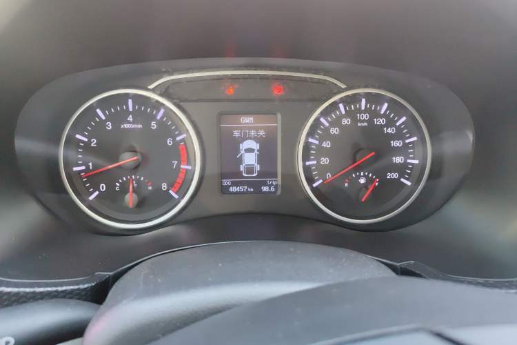 Used Great Wall Wingle 5 2021 2.4L Gasoline Two-Wheel-Drive Progressive Version Big Double Cab China VI Emission Standard 4K22D4M Odometer Close Up