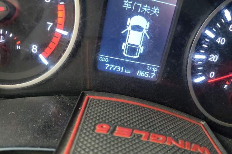 Used Great Wall Wingle 5 2021 2.4L Gasoline Two-Wheel-Drive Progressive Version Big Double Cab China VI Emission Standard 4K22D4M Odometer Close Up