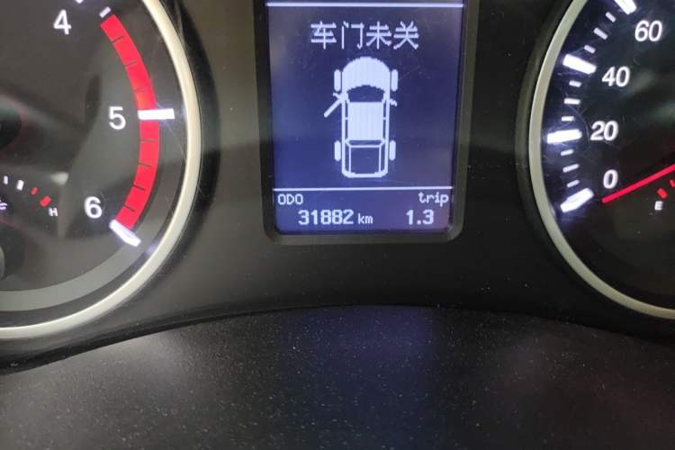 Used Great Wall Wingle 5 2021 2.0T Diesel 4x4 Ultra-Value Big Double-Cab China VI GW4D20M Odometer Close Up