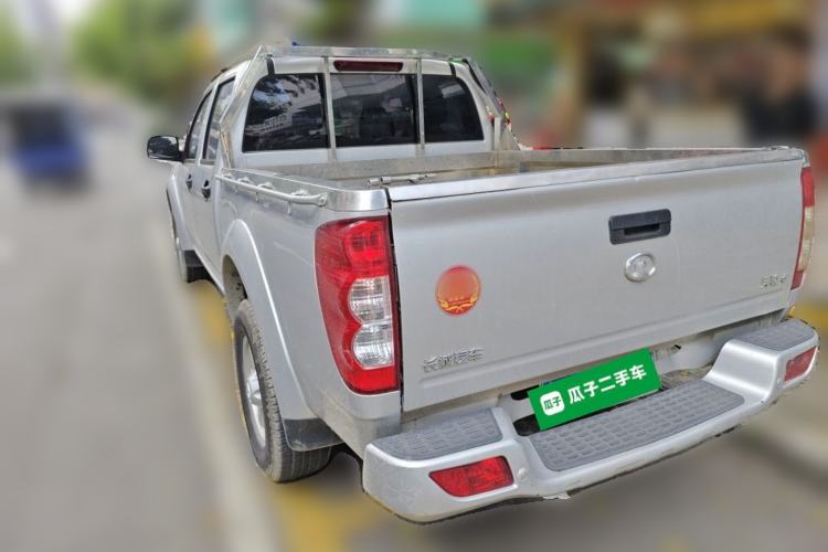 Used Great Wall Wingle 5 2021 2.0T Diesel Two-Wheel Drive Elite Version with Long Cargo Bed China VI Emission Standard GW4D20M Rear Left 45 Deg