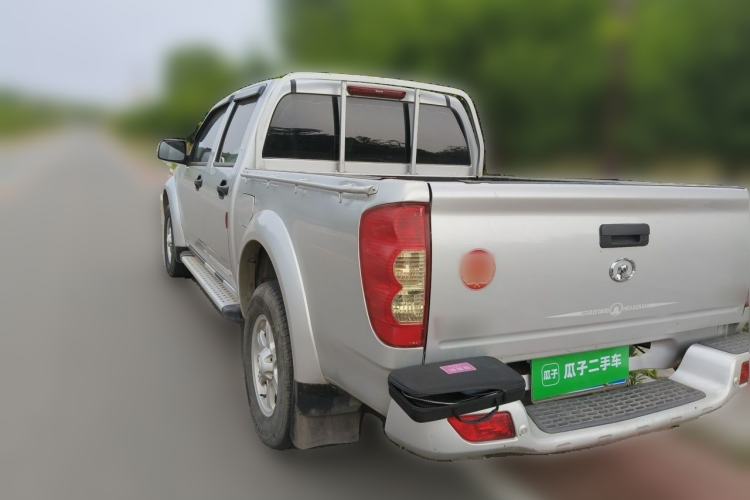 Used Great Wall Wingle 5 2021 2.0T Diesel Two-Wheel Drive Ultra-Value Big Double-Cab China VI GW4D20M Rear Left 45 Deg