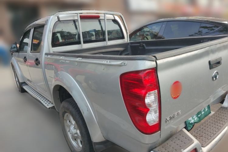 Used Great Wall Wingle 5 2021 2.0T Diesel Two-Wheel Drive Elite Version Big Double Cab China VI Standard GW4D20M Rear Left 45 Deg