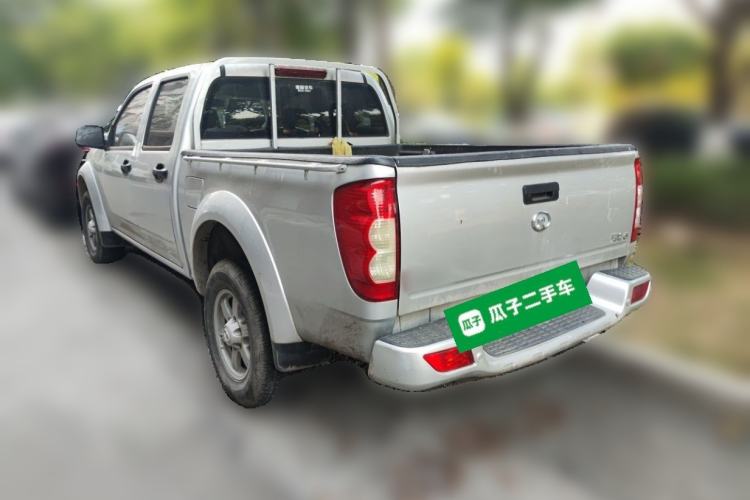 Used Great Wall Wingle 5 2021 2.0T Diesel Two-Wheel Drive Elite Version Big Double Cab China VI Standard GW4D20M Rear Left 45 Deg