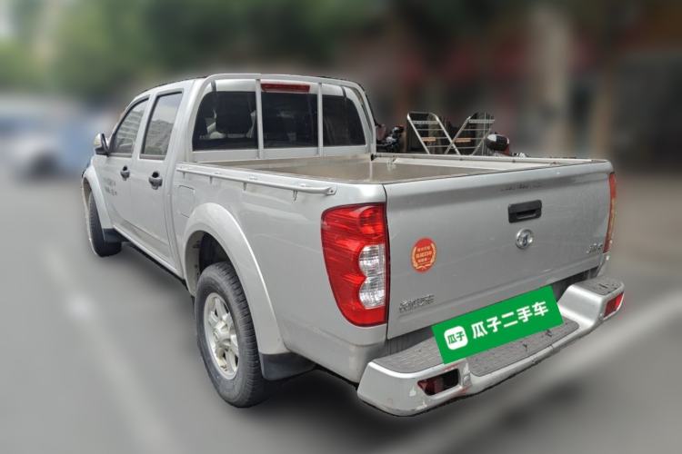 Used Great Wall Wingle 5 2021 2.0T Diesel Two-Wheel Drive Elite Version Big Double Cab China VI Standard GW4D20M Rear Left 45 Deg
