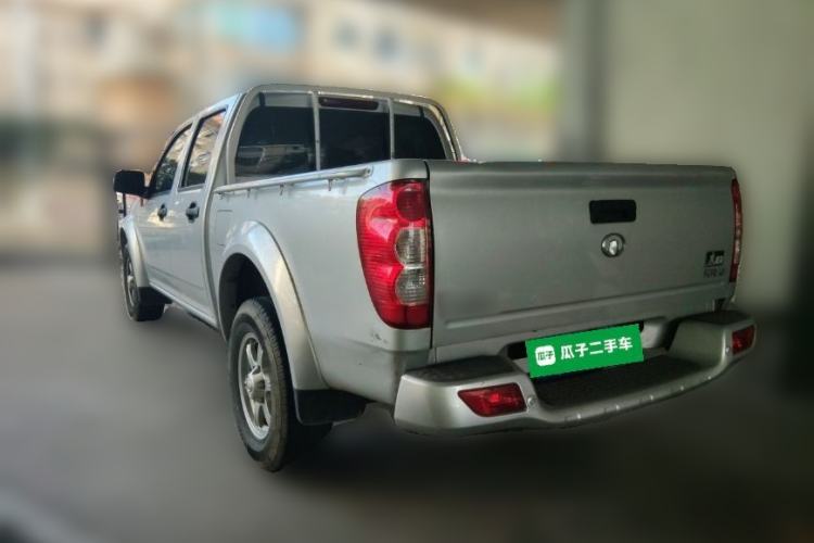 Used Great Wall Wingle 5 2021 2.0T Diesel Two-Wheel Drive Elite Version Big Double Cab China VI Standard GW4D20M Rear Left 45 Deg
