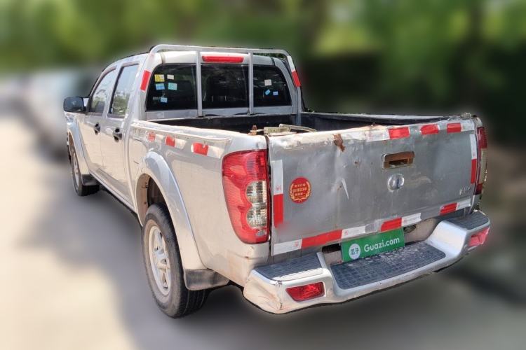 Used Great Wall Wingle 5 2021 2.0T Diesel Two-Wheel Drive Elite Version Big Double Cab China VI Standard GW4D20M Rear Left 45 Deg