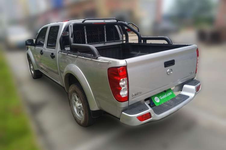Used Great Wall Wingle 5 2021 2.0T Diesel Two-Wheel Drive Elite Version Big Double Cab China VI Standard GW4D20M Rear Left 45 Deg