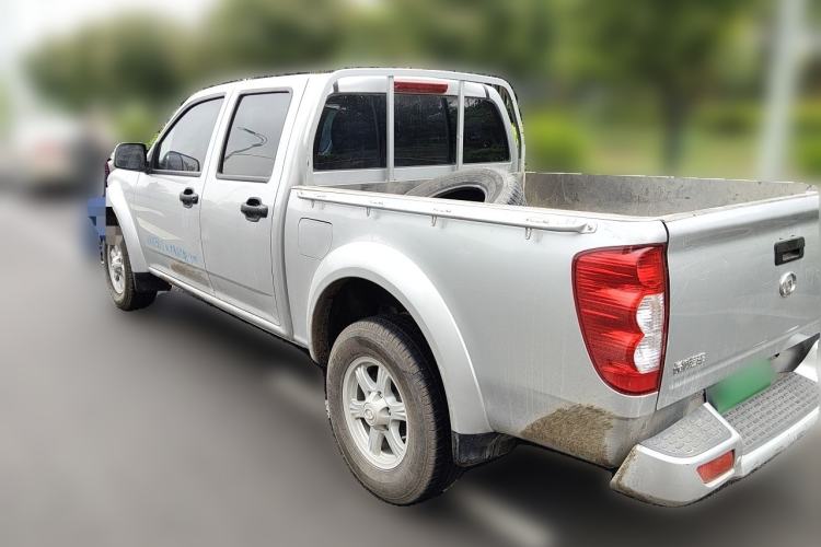 Used Great Wall Wingle 5 2021 2.0T Diesel Two-Wheel Drive Elite Version Big Double Cab China VI Standard GW4D20M Rear Left 45 Deg