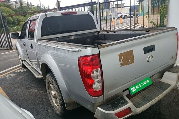 Used Great Wall Wingle 5 2021 2.0T Diesel Two-Wheel Drive Ultra-Value Big Double-Cab China VI GW4D20M Rear Left 45 Deg