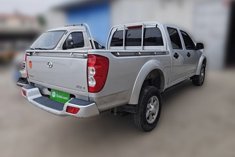 Used Great Wall Wingle 5 2021 2.0T Diesel 4x4 Elite Edition Flatbed Cargo Box China VI Standard GW4D20M Rear Right 45 Deg