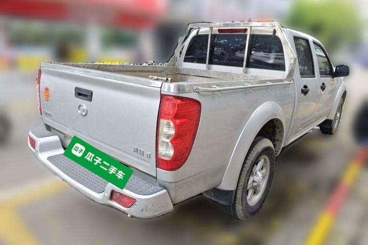 Used Great Wall Wingle 5 2021 2.0T Diesel Two-Wheel Drive Elite Version with Long Cargo Bed China VI Emission Standard GW4D20M Rear Right 45 Deg