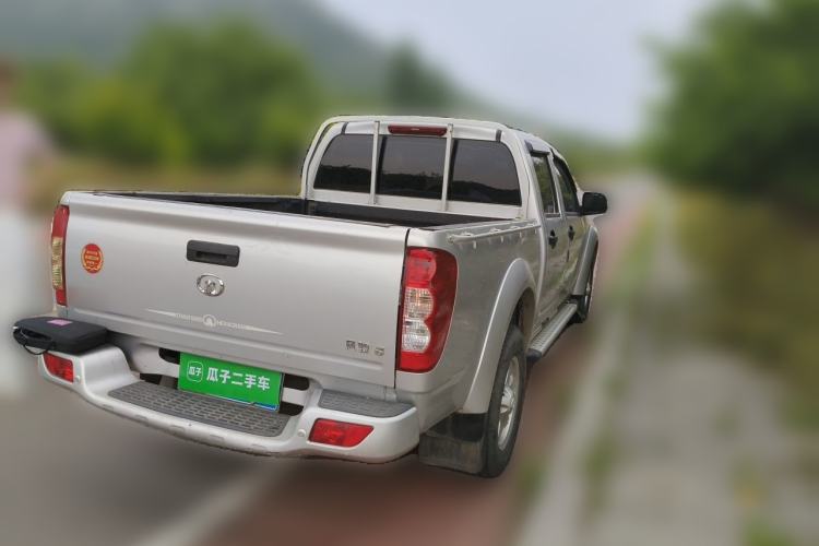 Used Great Wall Wingle 5 2021 2.0T Diesel Two-Wheel Drive Ultra-Value Big Double-Cab China VI GW4D20M Rear Right 45 Deg