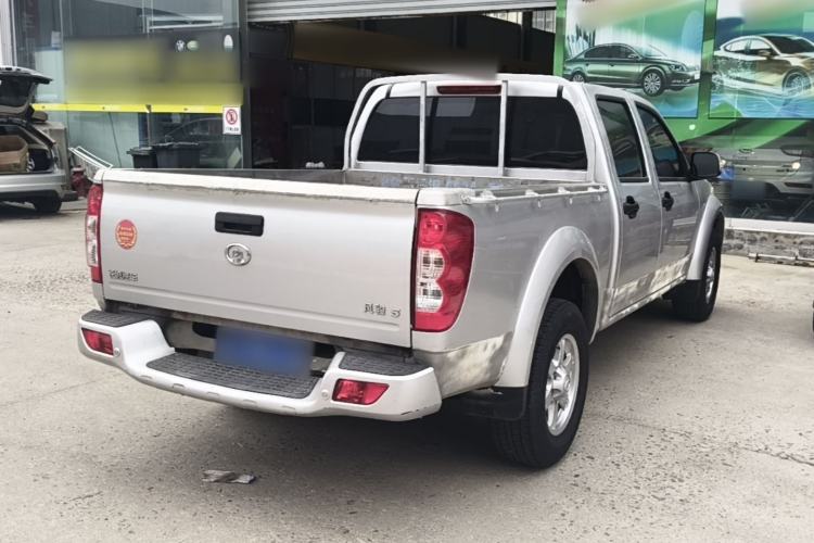 Used Great Wall Wingle 5 2021 2.0T Diesel Two-Wheel Drive Elite Version Big Double Cab China VI Standard GW4D20M Rear Right 45 Deg