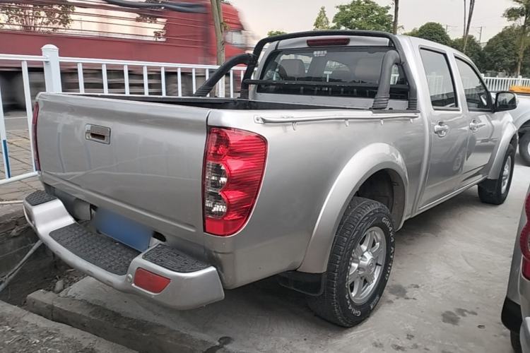 Used Great Wall Wingle 5 2021 2.4L Gasoline 4x4 Elite Version Big Double Cab China VI Emission Standard 4K22D4M Rear Right 45 Deg