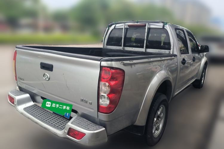 Used Great Wall Wingle 5 2021 2.0T Diesel Two-Wheel Drive Elite Version Big Double Cab China VI Standard GW4D20M Rear Right 45 Deg