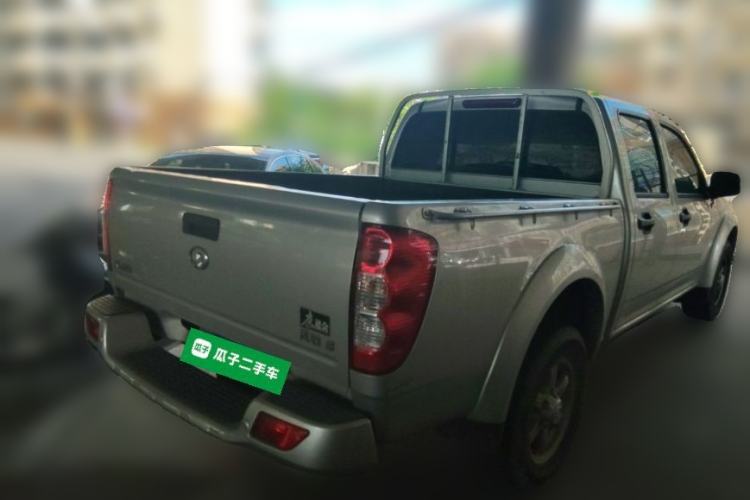Used Great Wall Wingle 5 2021 2.0T Diesel Two-Wheel Drive Elite Version Big Double Cab China VI Standard GW4D20M Rear Right 45 Deg