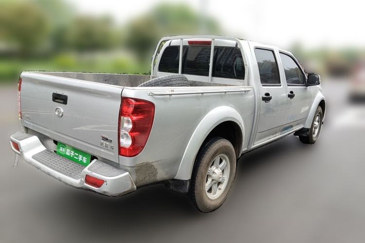 Used Great Wall Wingle 5 2021 2.0T Diesel Two-Wheel Drive Elite Version Big Double Cab China VI Standard GW4D20M Rear Right 45 Deg
