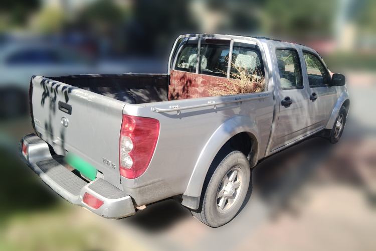 Used Great Wall Wingle 5 2021 2.0T Diesel Two-Wheel Drive Elite Version Big Double Cab China VI Standard GW4D20M Rear Right 45 Deg