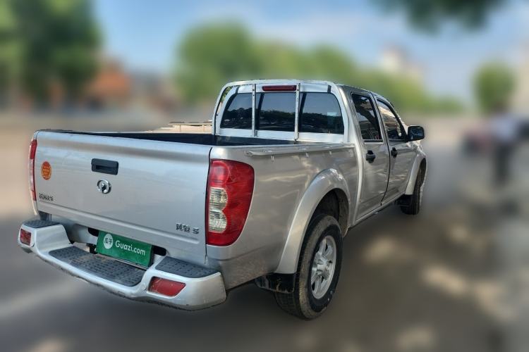 Used Great Wall Wingle 5 2021 2.0T Diesel Two-Wheel Drive Ultra-Value Big Double-Cab China VI GW4D20M Rear Right 45 Deg