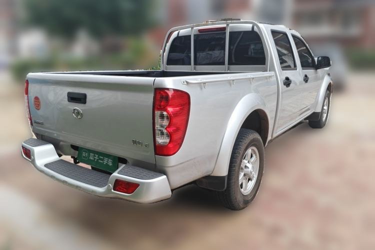 Used Great Wall Wingle 5 2021 2.0T Diesel Two-Wheel Drive Ultra-Value Big Double-Cab China VI GW4D20M Rear Right 45 Deg