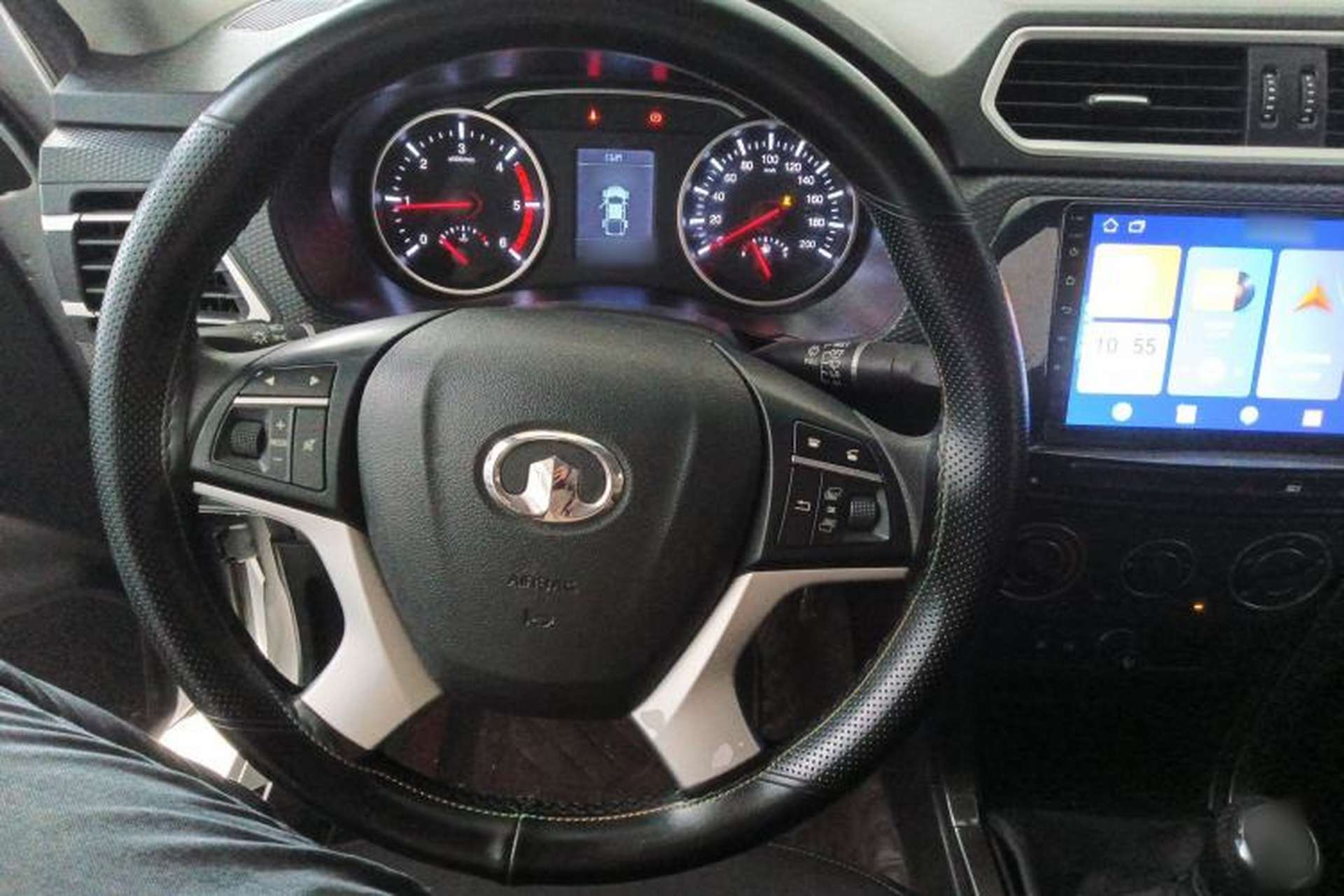 Used Great Wall Wingle 5 2021 2.0T Diesel Two-Wheel Drive Elite Version Big Double Cab China VI Standard GW4D20M Steering Wheel