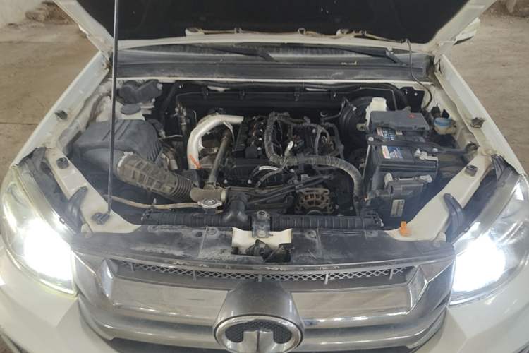 Used Great Wall Wingle 5 2021 1.5T Two-Wheel Drive "Dry Meal" Elite Version with 1820mm Cargo Bed GW4G15K Engine Bay