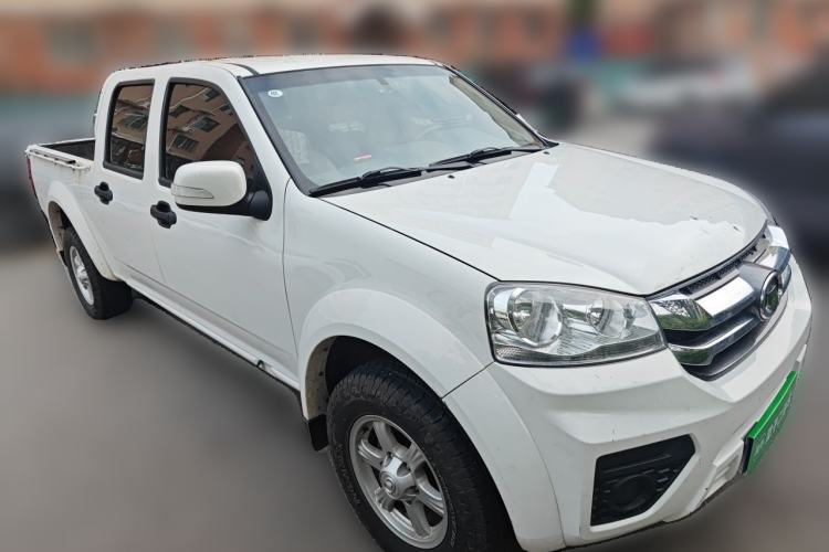Used Great Wall Wingle 5 2021 2.0T Diesel Two-Wheel Drive Ultra-Value Big Double-Cab China VI GW4D20M Front Right 45 Deg
