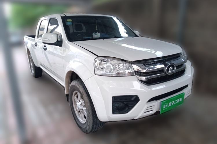 Used Great Wall Wingle 5 2021 2.0T Diesel Two-Wheel Drive Ultra-Value Big Double-Cab China VI GW4D20M Front Right 45 Deg
