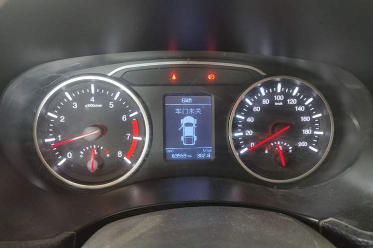 Used Great Wall Wingle 5 2021 1.5T Two-Wheel Drive "Dry Meal" Elite Version with 1820mm Cargo Bed GW4G15K Instrument Cluster