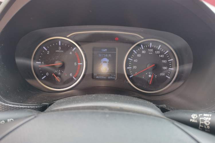 Used Great Wall Wingle 5 2021 2.0T Diesel 4x4 Ultra-Value Big Double-Cab China VI GW4D20M Instrument Cluster