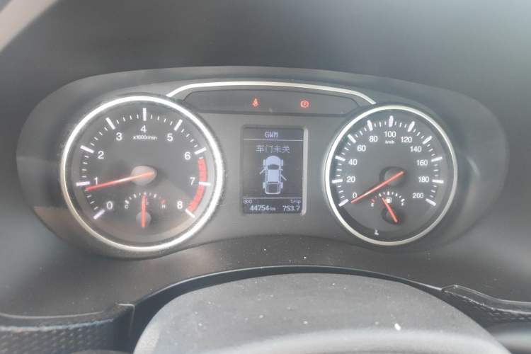 Used Great Wall Wingle 5 2021 2.4L Gasoline Two-Wheel-Drive Progressive Version Big Double Cab China VI Emission Standard 4K22D4M Instrument Cluster