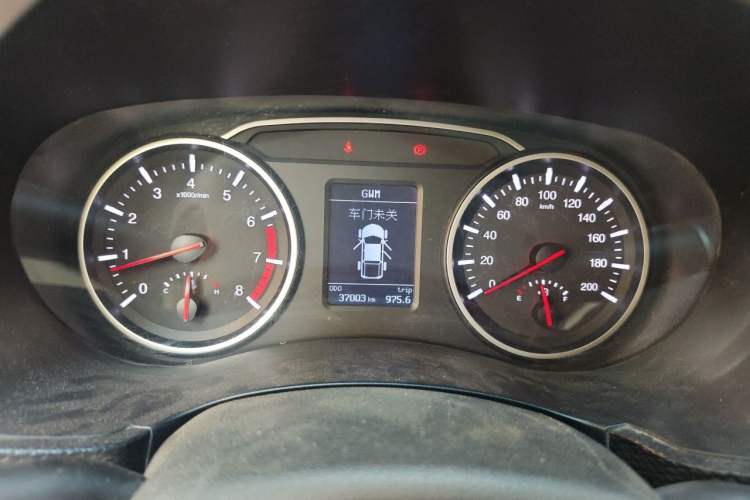 Used Great Wall Wingle 5 2021 2.4L Gasoline Two-Wheel-Drive Progressive Version Big Double Cab China VI Emission Standard 4K22D4M Instrument Cluster