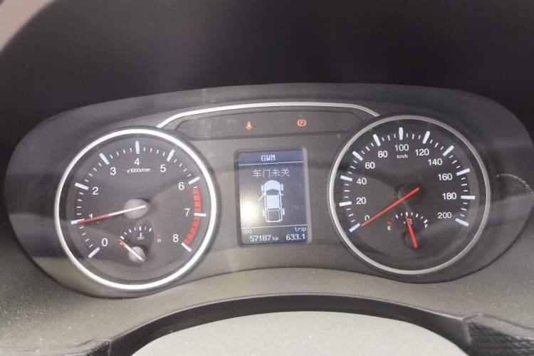 Used Great Wall Wingle 5 2021 2.4L Gasoline Two-Wheel-Drive Elite Version Small Double Cab China VI Emission Standard 4K22D4M Instrument Cluster