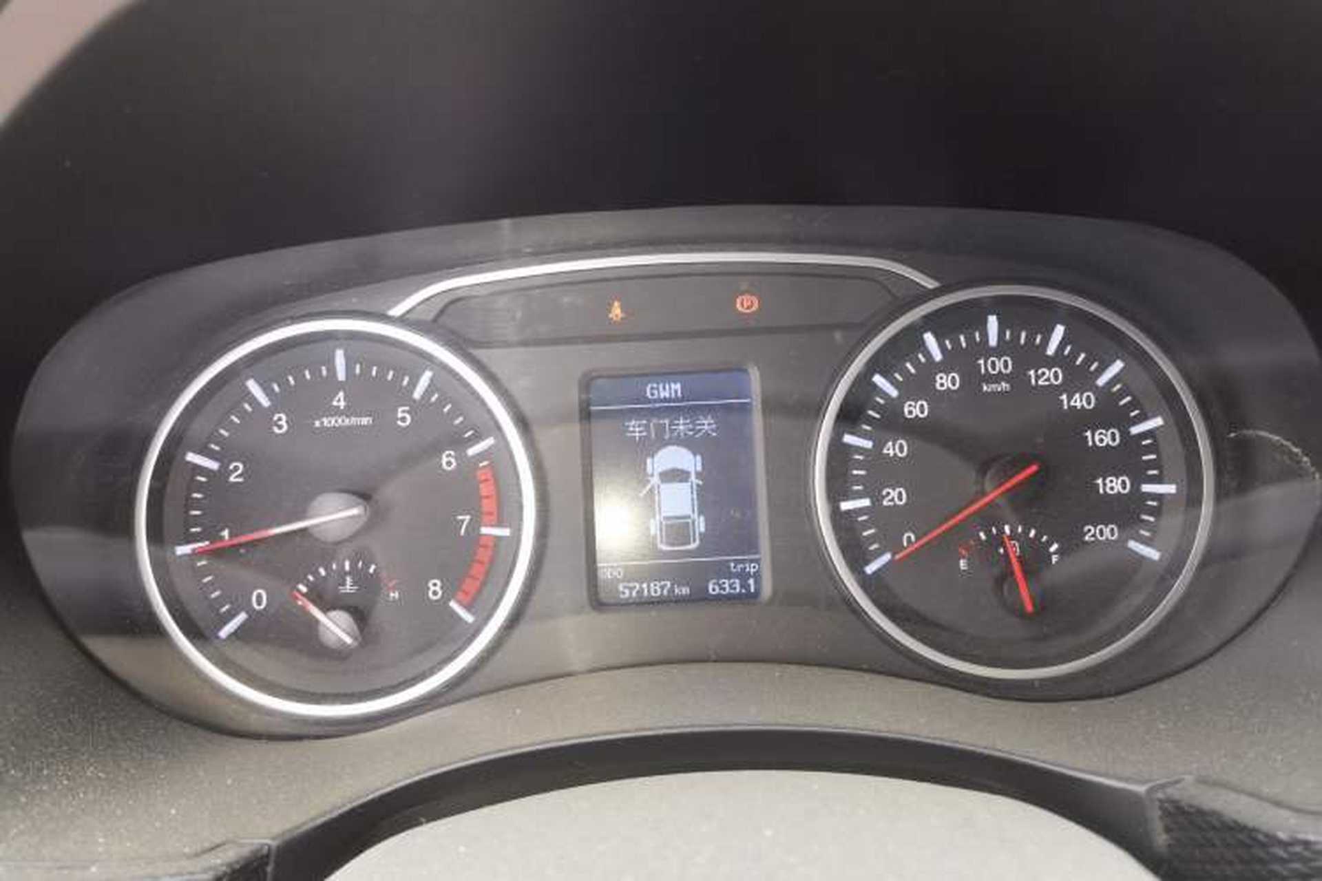 Used Great Wall Wingle 5 2021 2.4L Gasoline Two-Wheel-Drive Elite Version Small Double Cab China VI Emission Standard 4K22D4M Instrument Cluster
