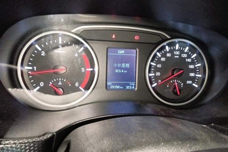 Used Great Wall Wingle 5 2021 2.0T Diesel Two-Wheel Drive Ultra-Value Big Double-Cab China VI GW4D20M Instrument Cluster