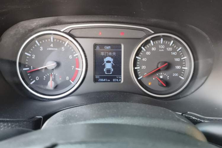 Used Great Wall Wingle 5 2021 1.5T Two-Wheel Drive "Dry Meal" Edition Value Model with a 1680mm Cargo Bed Equipped with GW4G15K Engine Instrument Cluster