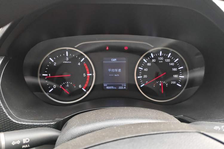 Used Great Wall Wingle 5 2021 2.0T Diesel Two-Wheel Drive Elite Version Big Double Cab China VI Standard GW4D20M Instrument Cluster