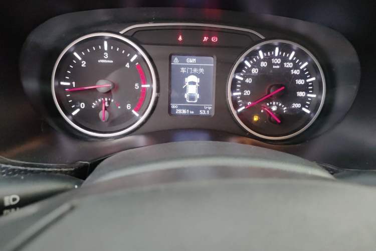 Used Great Wall Wingle 5 2021 2.0T Diesel Two-Wheel Drive Ultra-Value Big Double-Cab China VI GW4D20M Odometer Close Up