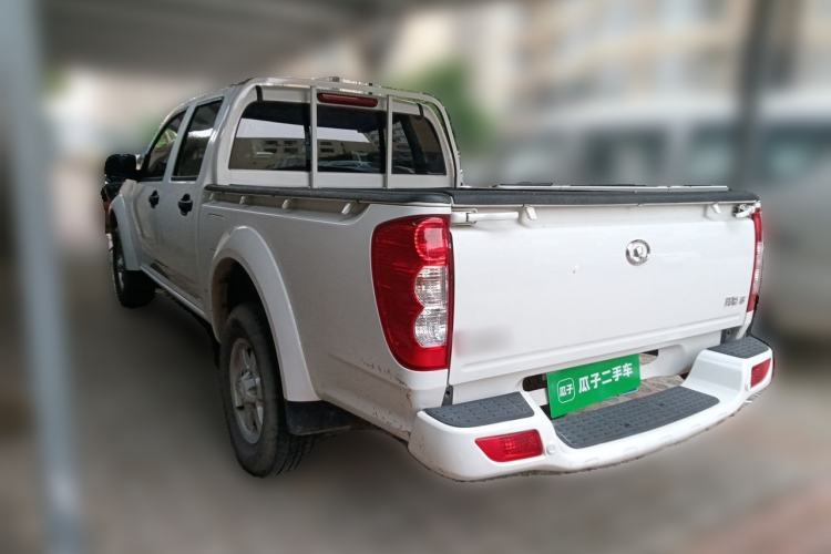 Used Great Wall Wingle 5 2021 2.0T Diesel Two-Wheel Drive Ultra-Value Big Double-Cab China VI GW4D20M Rear Left 45 Deg