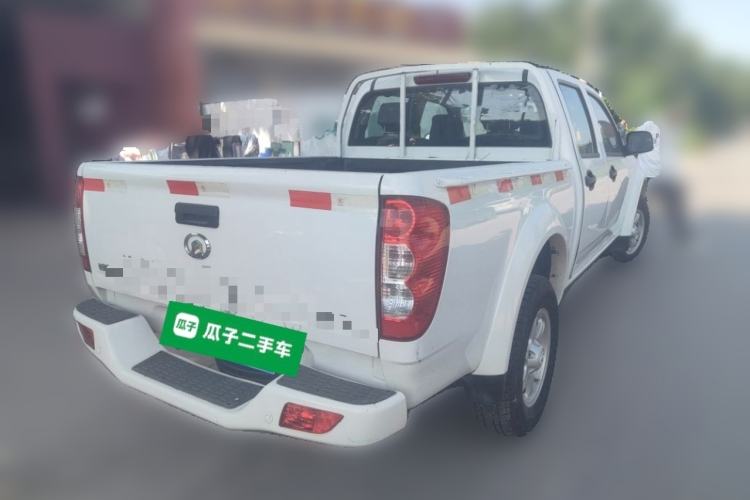 Used Great Wall Wingle 5 2021 2.4L Gasoline Two-Wheel-Drive Progressive Version Big Double Cab China VI Emission Standard 4K22D4M Rear Right 45 Deg