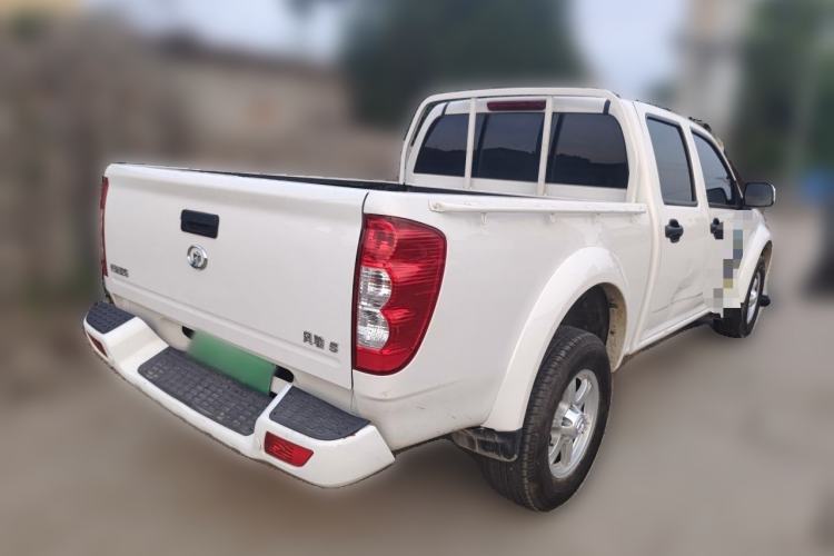 Used Great Wall Wingle 5 2021 2.0T Diesel Two-Wheel Drive Ultra-Value Big Double-Cab China VI GW4D20M Rear Right 45 Deg