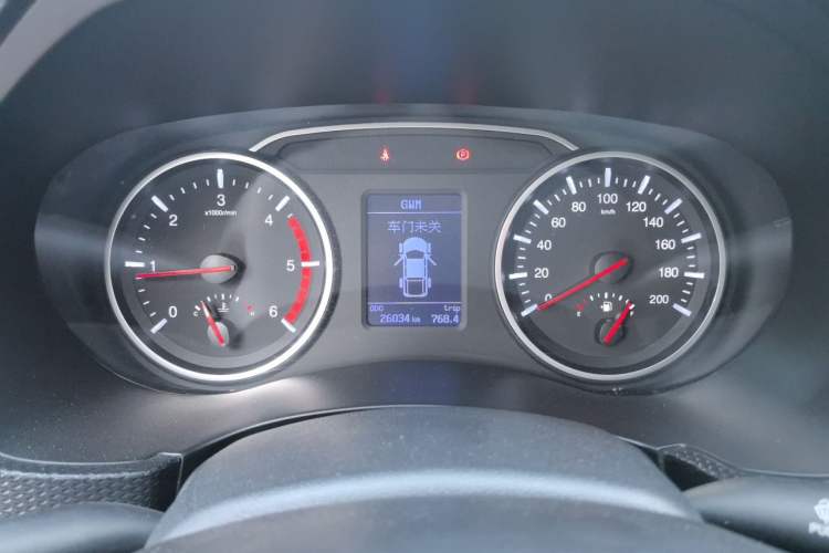 Used Great Wall Wingle 5 2023 2.0T Diesel 4x4 Advanced Big Double Instrument Cluster