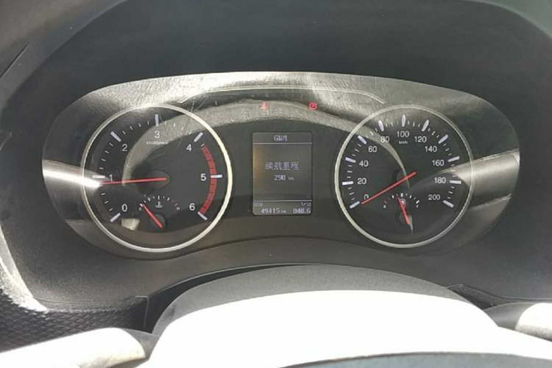 Used Great Wall Wingle 5 2023 2.0T Diesel Two-Wheel Drive Advanced Big Double Instrument Cluster