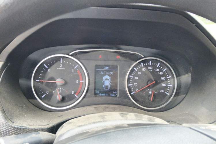 Used Great Wall Wingle 5 2023 2.0T Diesel Two-Wheel Drive Advanced Big Double Instrument Cluster