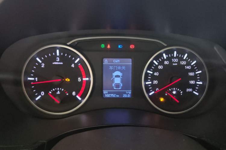 Used Great Wall Wingle 5 2023 2.0T Diesel Two-Wheel Drive Advanced Big Double Instrument Cluster