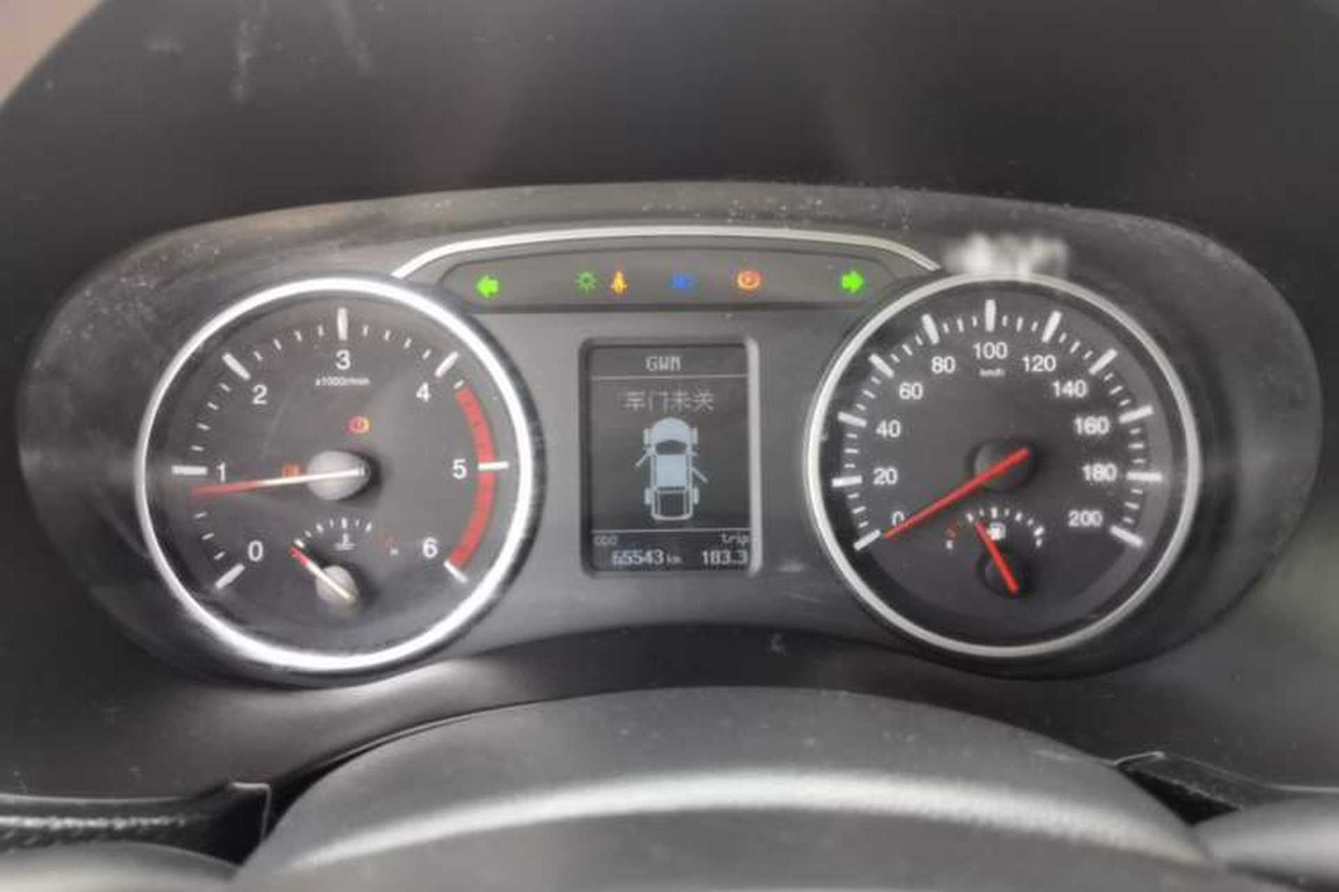 Used Great Wall Wingle 5 2023 2.0T Diesel 4x4 Advanced Big Double Instrument Cluster