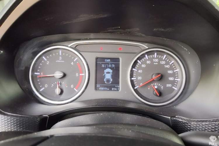 Used Great Wall Wingle 5 2023 2.0T Diesel Two-Wheel Drive Advanced Big Double Instrument Cluster