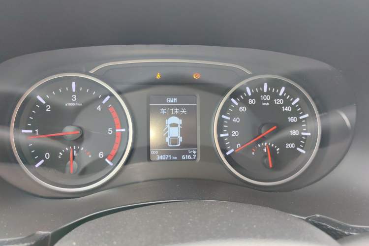 Used Great Wall Wingle 5 2023 2.0T Diesel 4x4 Advanced Big Double Instrument Cluster