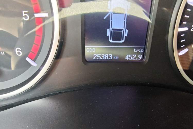 Used Great Wall Wingle 5 2023 2.0T Diesel Two-Wheel Drive Advanced Big Double Odometer Close Up